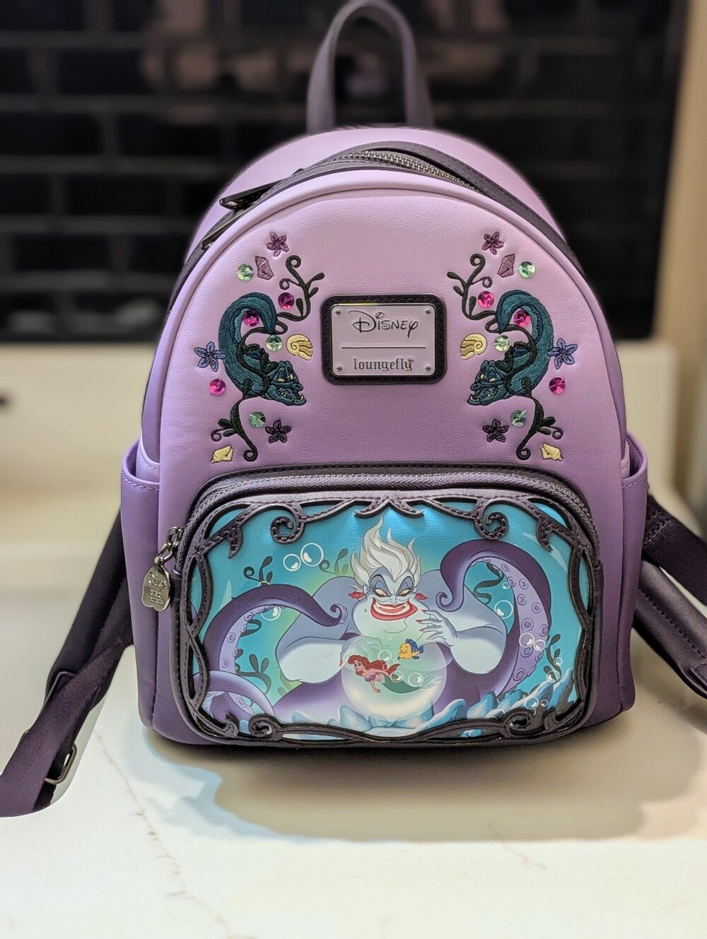 Loungefly Disney Villains Scene Ursula Mini Backpack